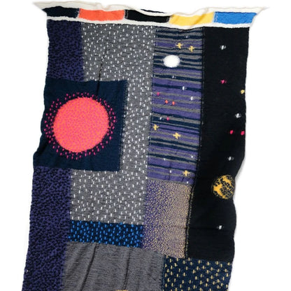 Kapital Felted Wool Space Gabbeh Scarf