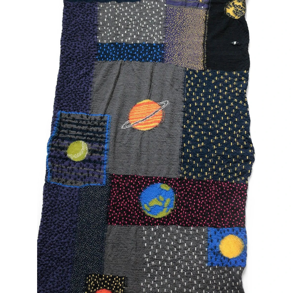 Kapital Felted Wool Space Gabbeh Scarf