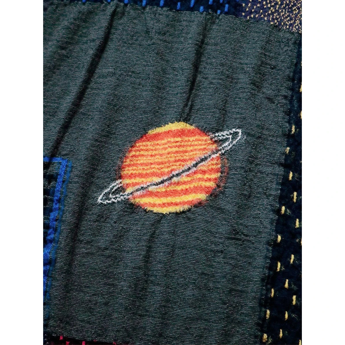 Kapital Felted Wool Space Gabbeh Scarf
