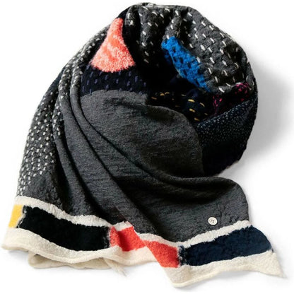 Kapital Felted Wool Space Gabbeh Scarf