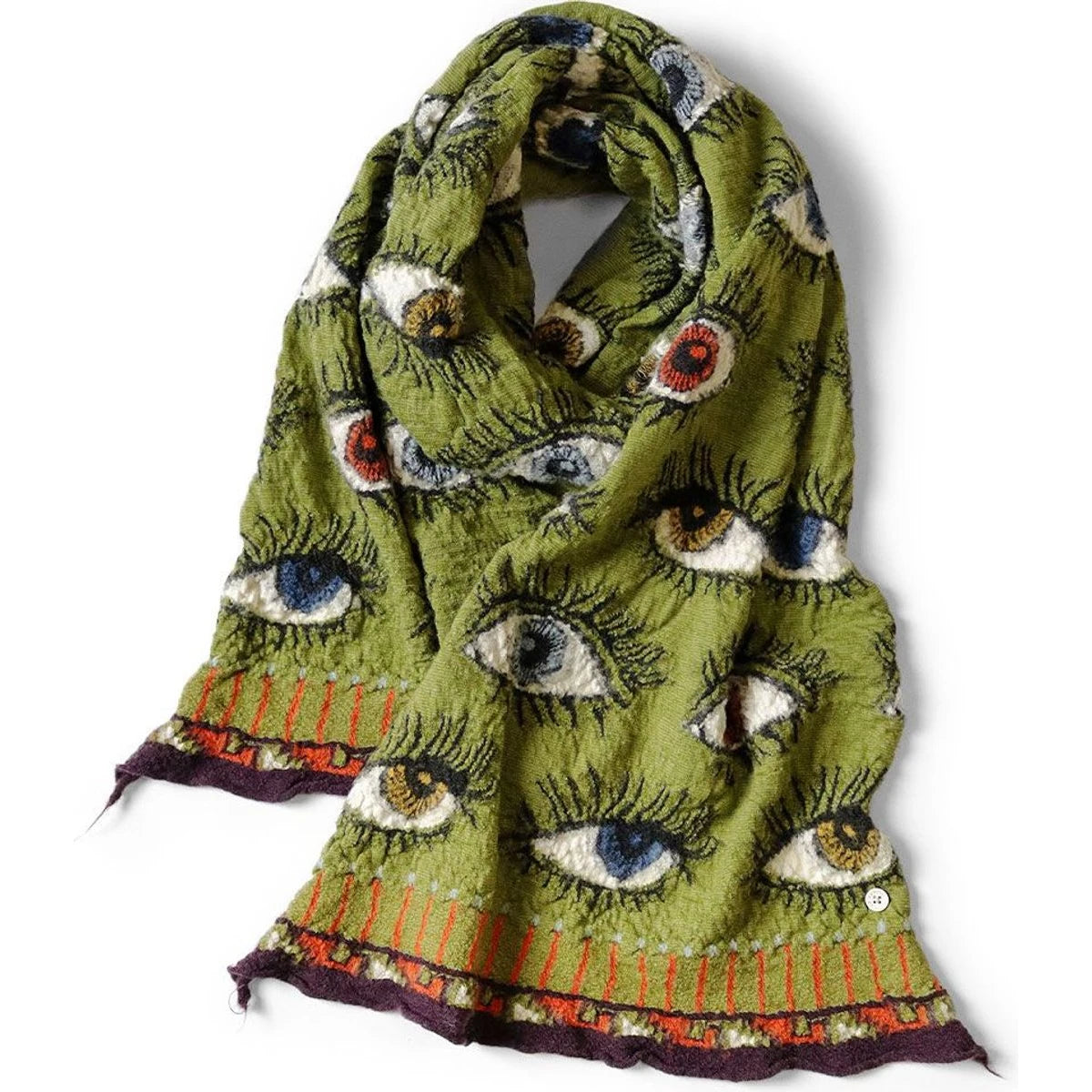 Kapital Felted Wool Speakeasy Happy Scarf