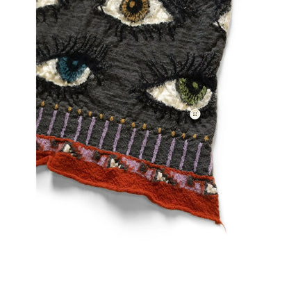 Kapital Felted Wool Speakeasy Happy Scarf