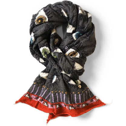 Kapital Felted Wool Speakeasy Happy Scarf