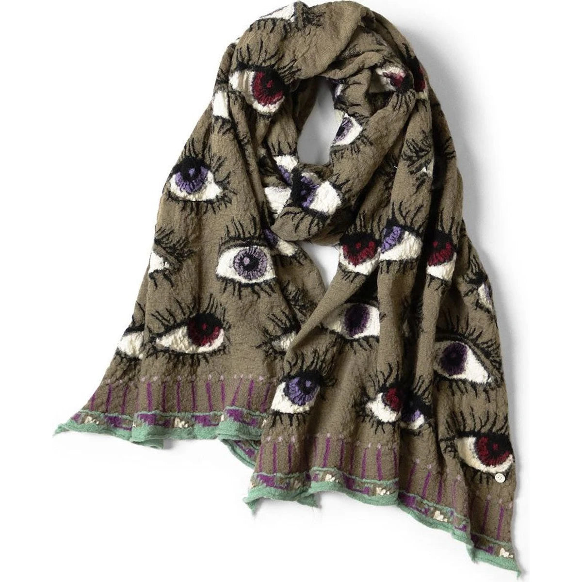 Kapital Felted Wool Speakeasy Muffler Scarf