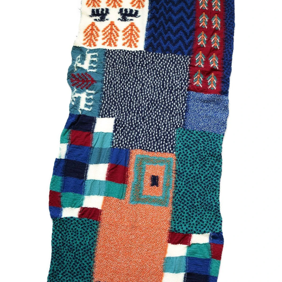 Kapital Felted Wool Village Gabbeh Scarf
