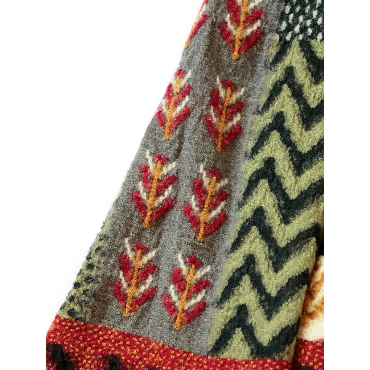 Kapital Felted Wool Village Gabbeh Scarf