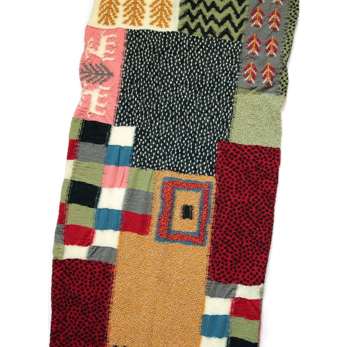 Kapital Felted Wool Village Gabbeh Scarf