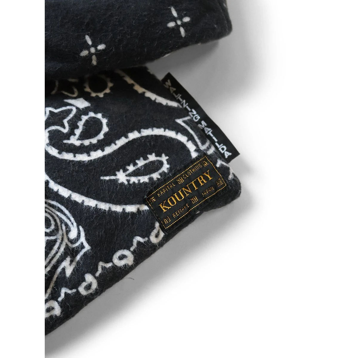 Kapital Flannel Bandana Print Reversible Kesa Scarf