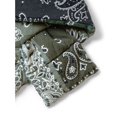 Kapital Flannel Bandana Print Reversible Kesa Scarf