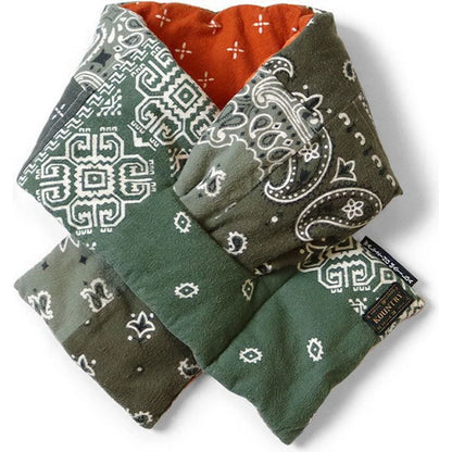 Kapital Flannel Bandana Print Reversible Kesa Scarf