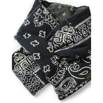 Kapital Flannel Bandana Print Reversible Kesa Scarf