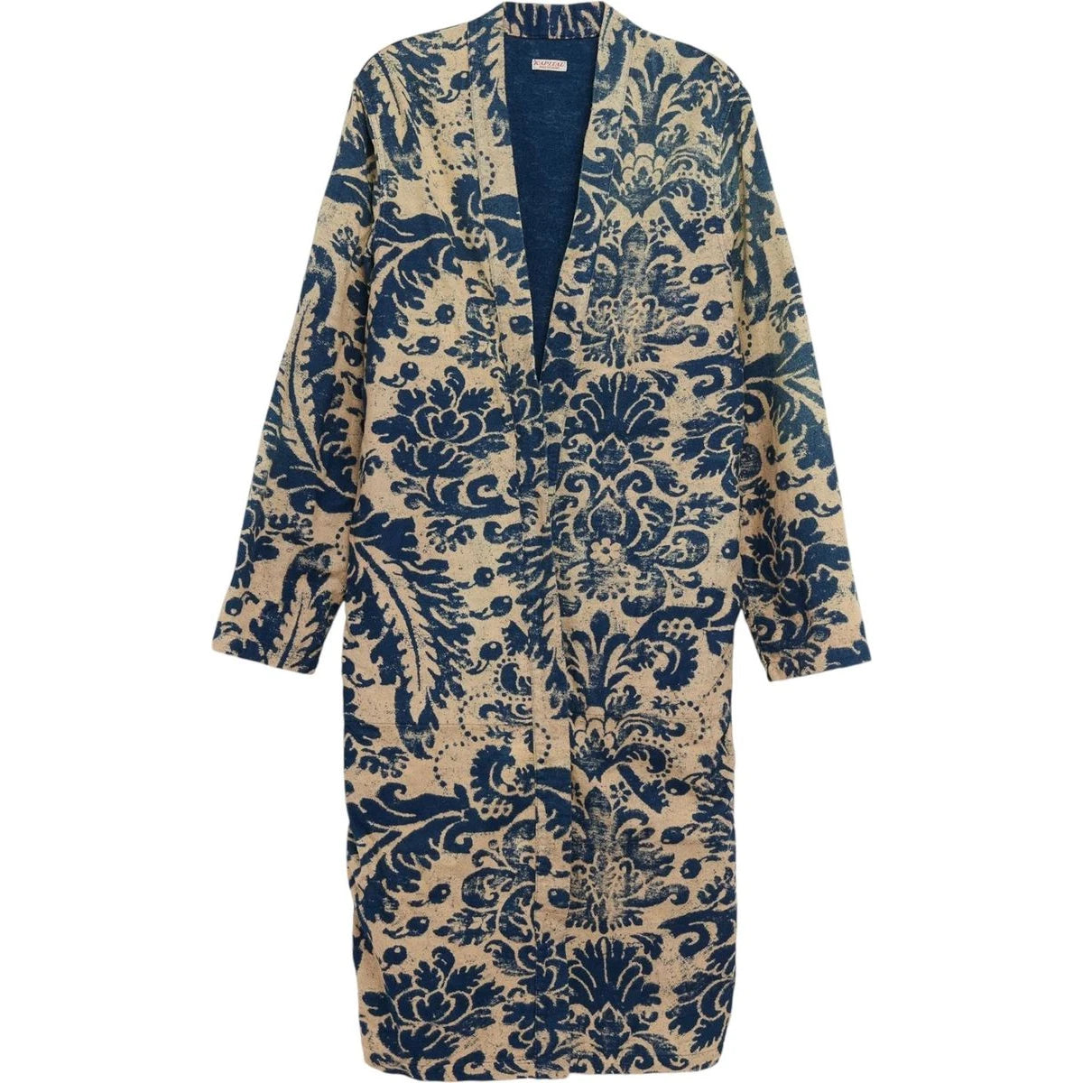 Kapital Flannel Damask Print Kakashi Coat