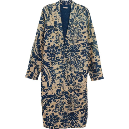 Kapital Flannel Damask Print Kakashi Coat