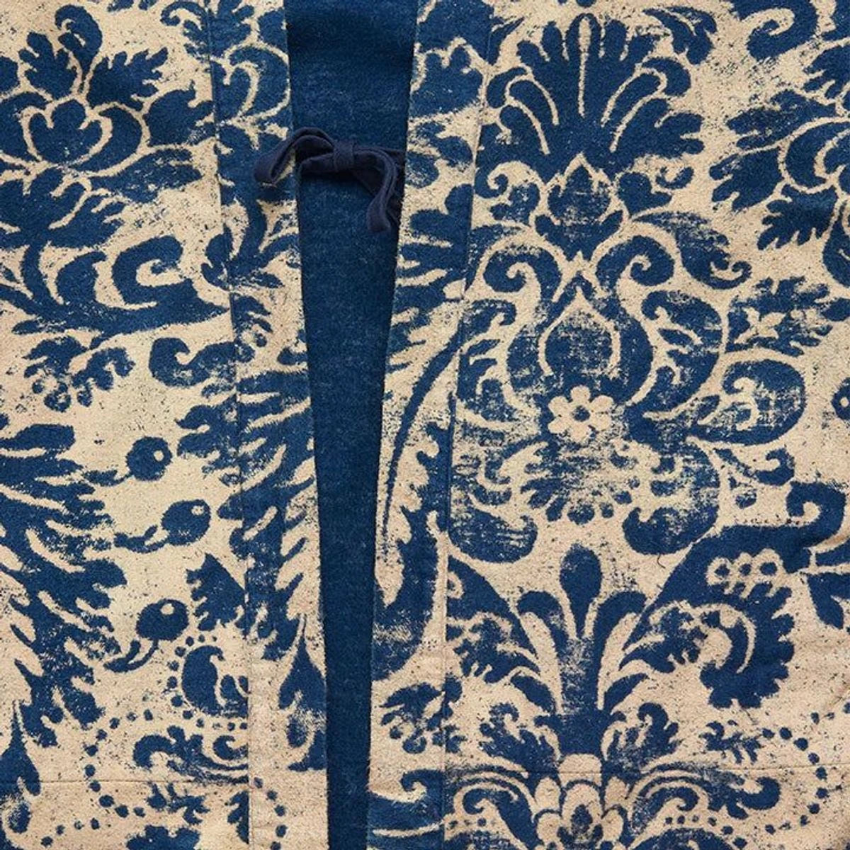 Kapital Flannel Damask Print Kakashi Coat