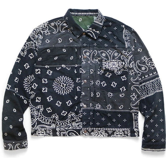 Kapital Flannel Reversible Bandana Print 1st Jacket
