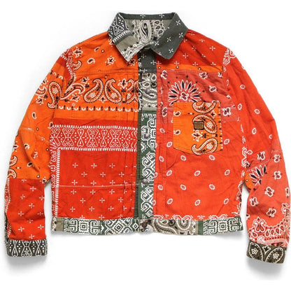 Kapital Flannel Reversible Bandana Print 1st Jacket