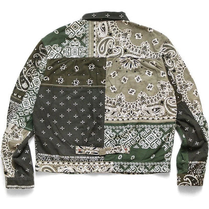 Kapital Flannel Reversible Bandana Print 1st Jacket
