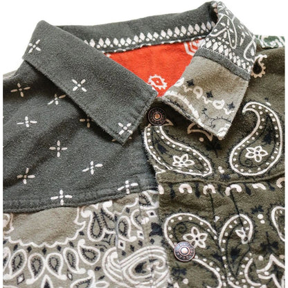 Kapital Flannel Reversible Bandana Print 1st Jacket