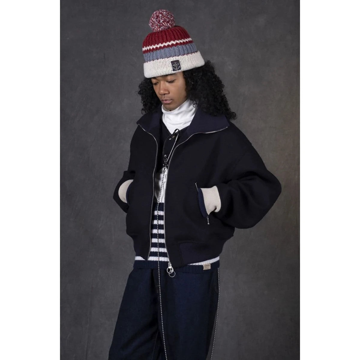 Kapital Flannel Zip Beacon Blouson