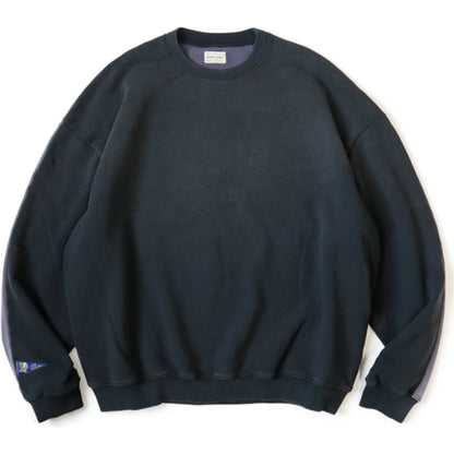 Kapital Fleece 2 Tone Big Sweatshirt (Bone Print)