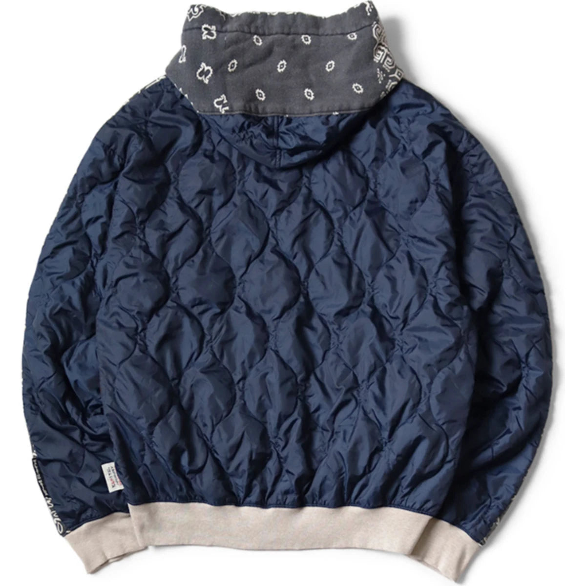 Kapital Fleece Bandana Print Bivouac Hooded Jacket