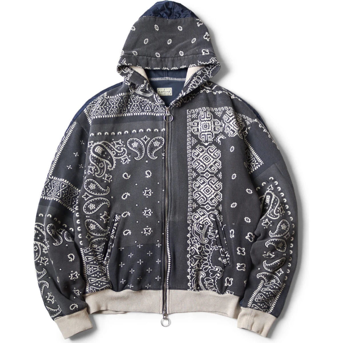 Kapital Fleece Bandana Print Bivouac Hooded Jacket | COJP Gallery