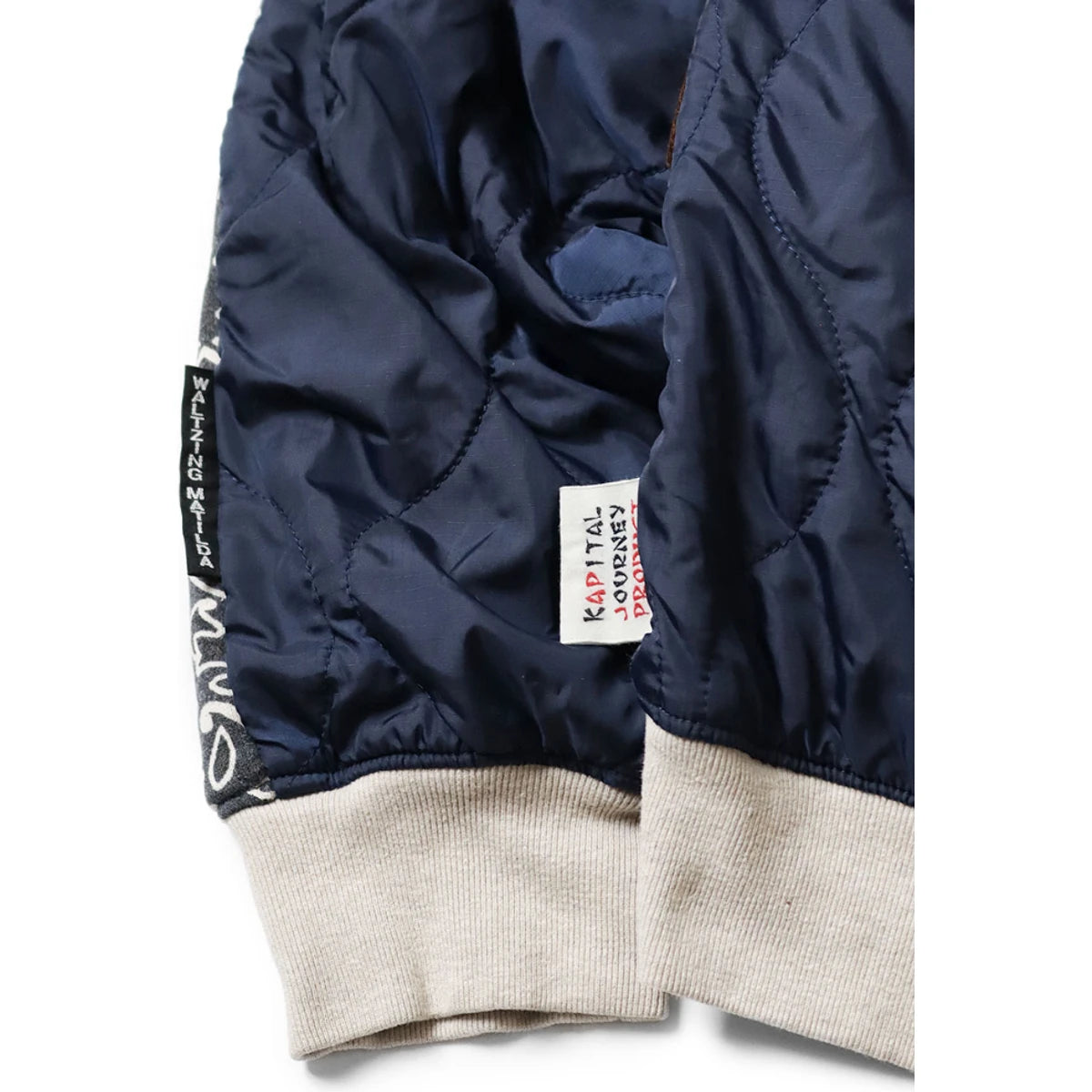 Kapital Fleece Bandana Print Bivouac Hooded Jacket