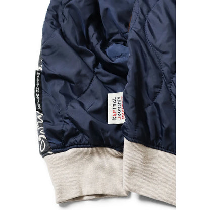 Kapital Fleece Bandana Print Bivouac Hooded Jacket