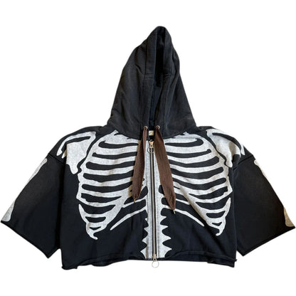 Kapital Fleece Devil Hood Blouson (Bone Print)