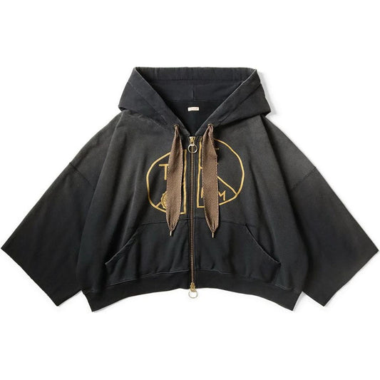 Kapital Fleece Devil Hood Blouson (TH.DDPEACE Print)