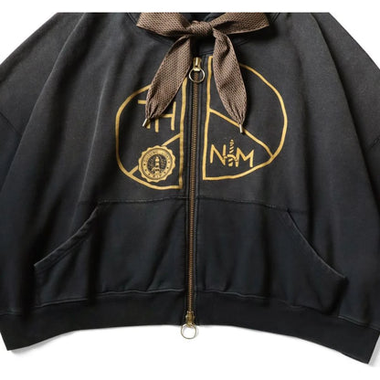Kapital Fleece Devil Hood Blouson (TH.DDPEACE Print)