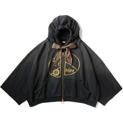 Kapital Fleece Devil Hood Blouson (TH.DDPEACE Print)