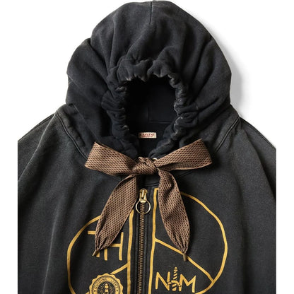 Kapital Fleece Devil Hood Blouson (TH.DDPEACE Print)