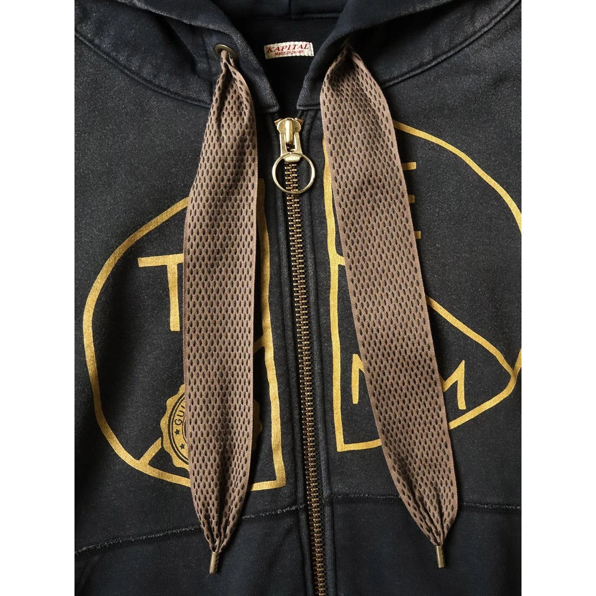 Kapital Fleece Devil Hood Blouson (TH.DDPEACE Print)