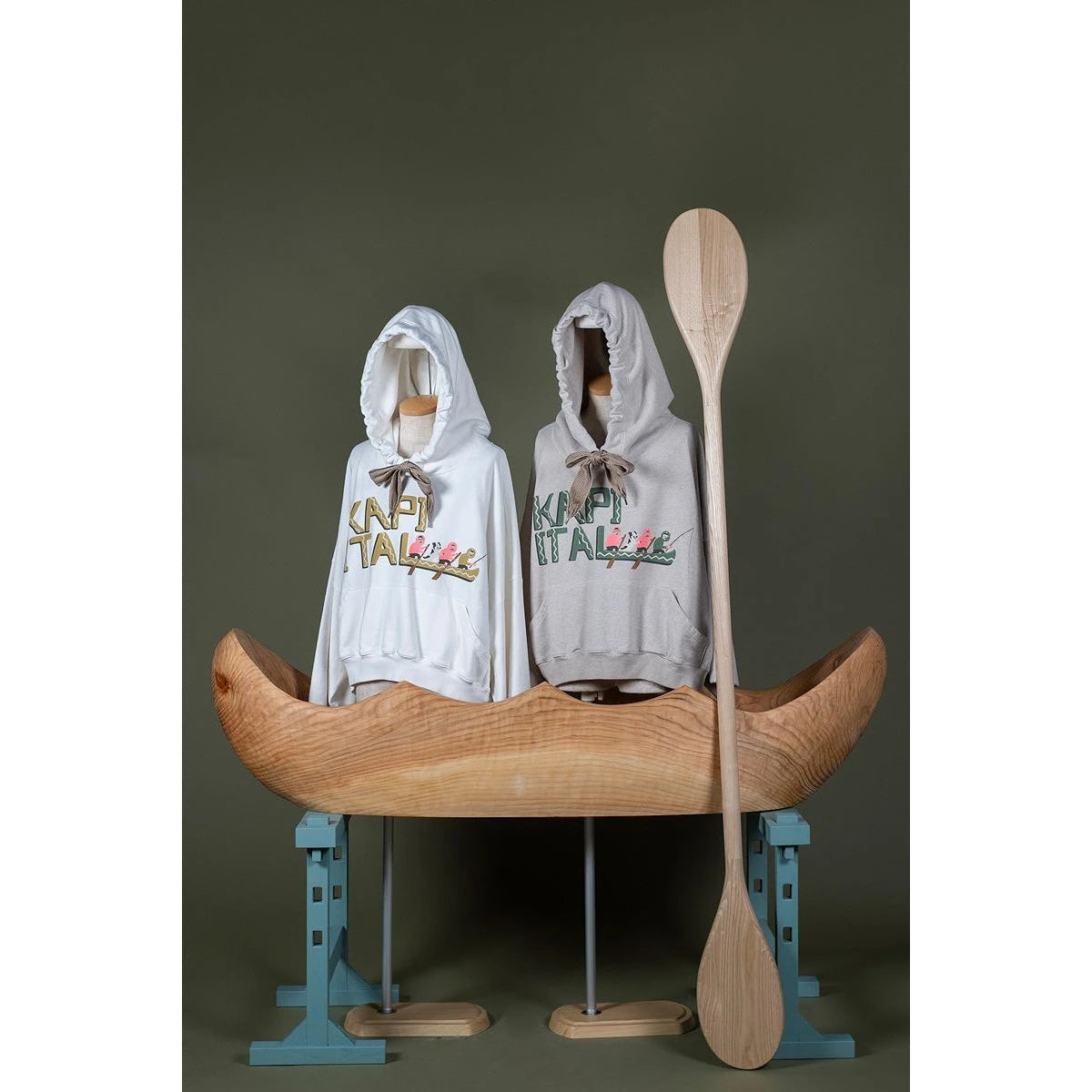 Kapital Fleece Devil Hoodie (Canoe Kapital)