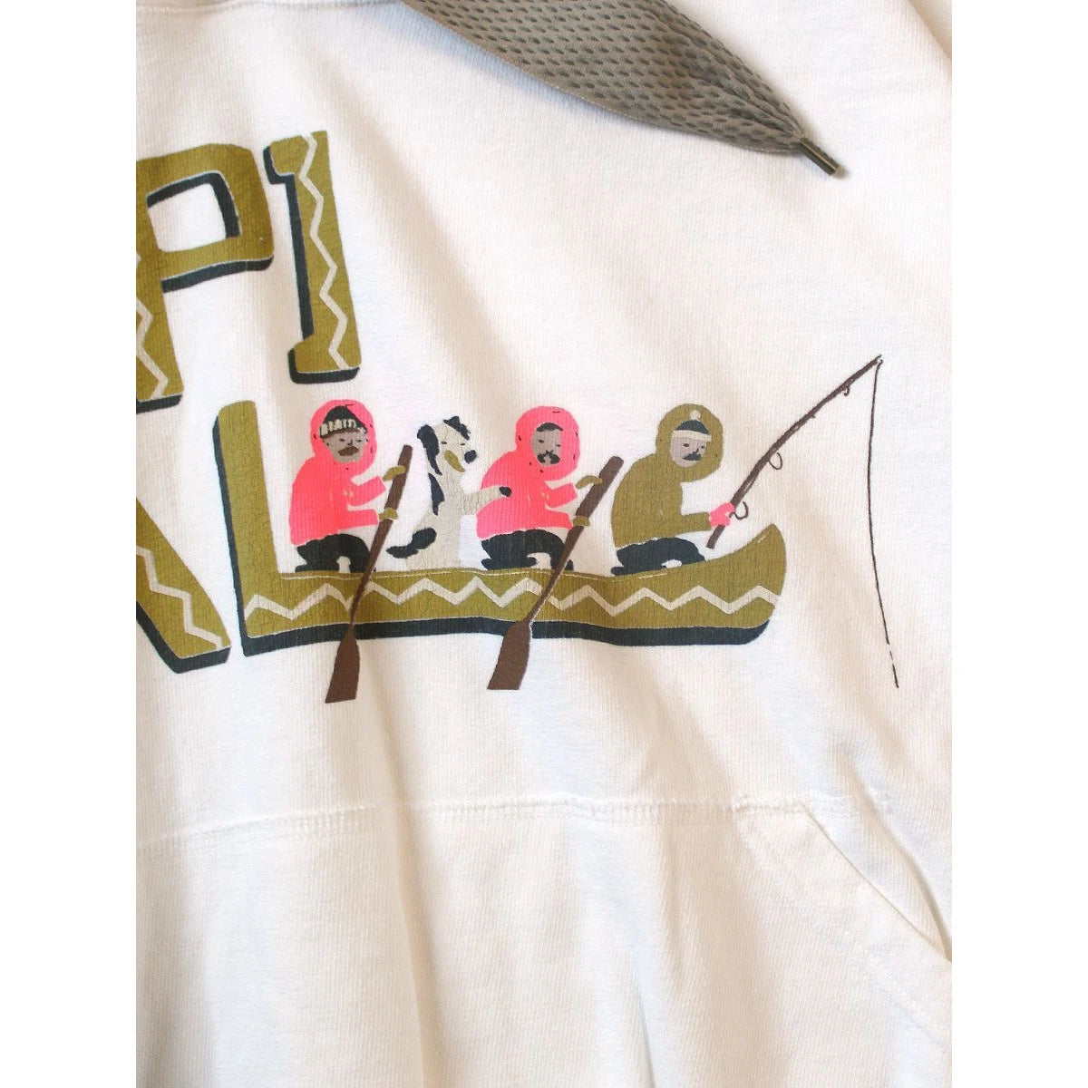 Kapital Fleece Devil Hoodie (Canoe Kapital)