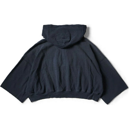 Kapital Fleece Devil Hoodie (`I` Beaver Print)