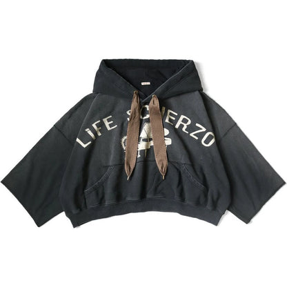 Kapital Fleece Devil Hoodie (Life Scherzo Print)