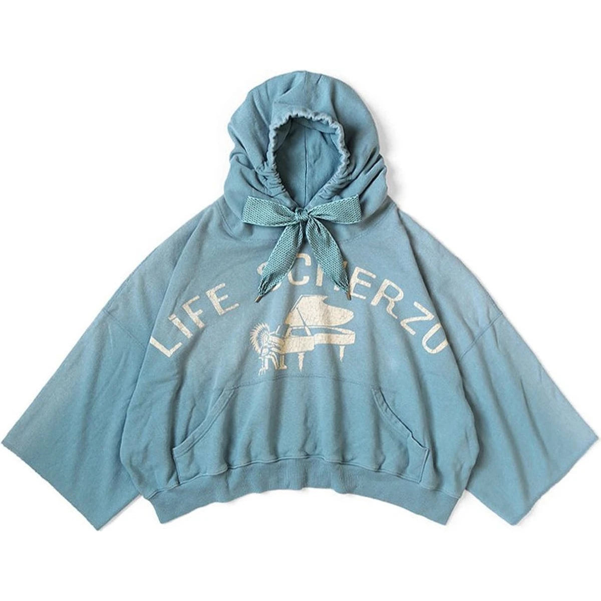Kapital Fleece Devil Hoodie (Life Scherzo Print)