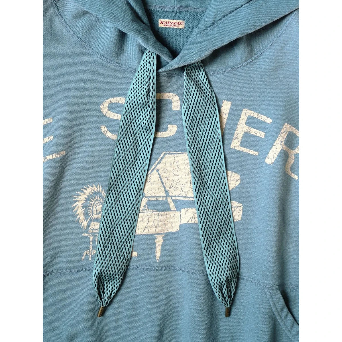 Kapital Fleece Devil Hoodie (Life Scherzo Print)