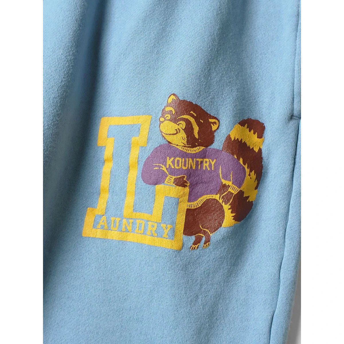 Kapital Fleece Flared Sweatpants (Kountry Print)