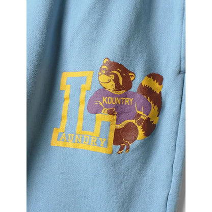 Kapital Fleece Flared Sweatpants (Kountry Print)