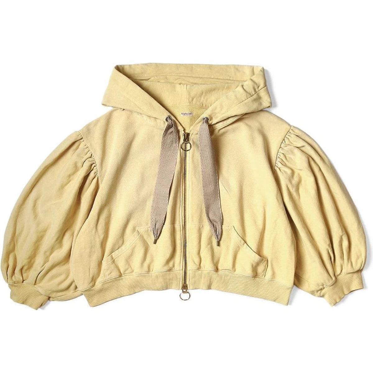 Kapital Fleece Gathered Sleeve Devil Hood Blouson