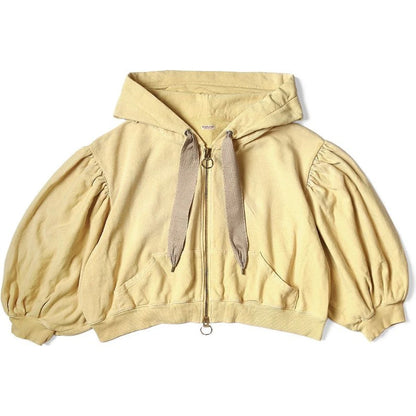 Kapital Fleece Gathered Sleeve Devil Hood Blouson