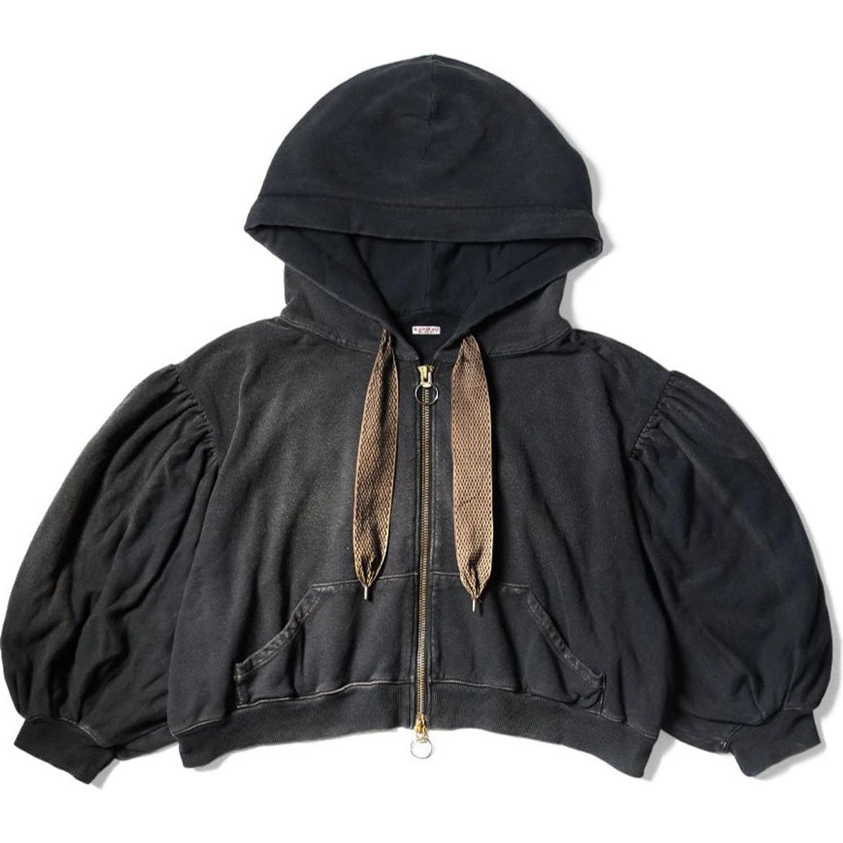 Kapital Fleece Gathered Sleeve Devil Hood Blouson