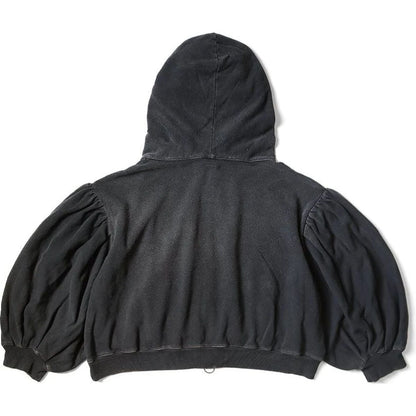 Kapital Fleece Gathered Sleeve Devil Hood Blouson