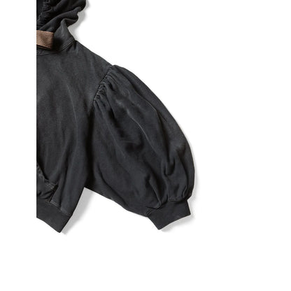 Kapital Fleece Gathered Sleeve Devil Hood Blouson