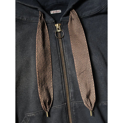 Kapital Fleece Gathered Sleeve Devil Hood Blouson