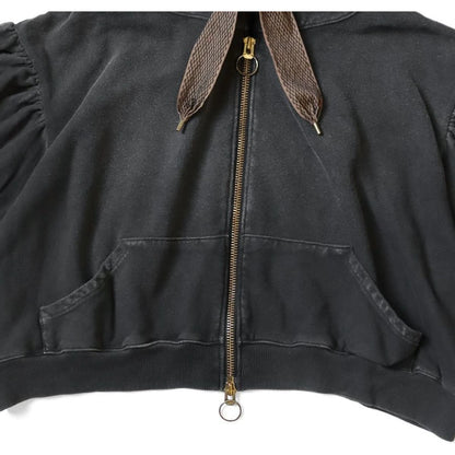 Kapital Fleece Gathered Sleeve Devil Hood Blouson