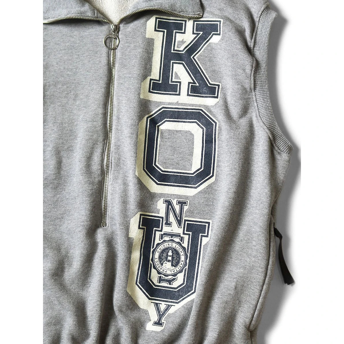 Kapital Fleece Half Zip Vest (KO_U Print)